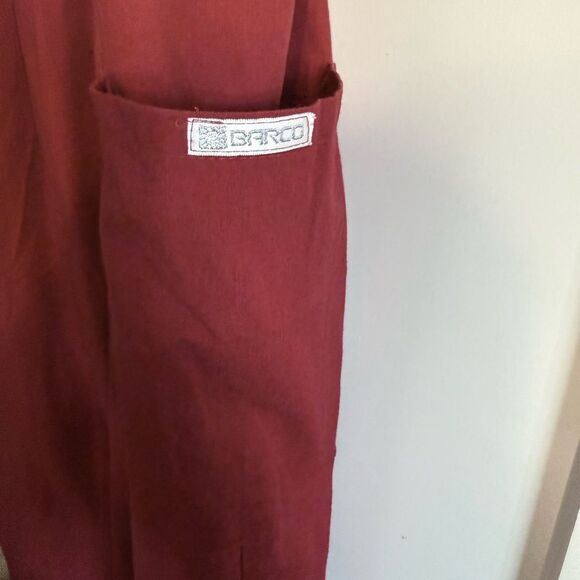 Barco Uniforms Women's Burgundy Cargo Pants - Picture 2 of 7
